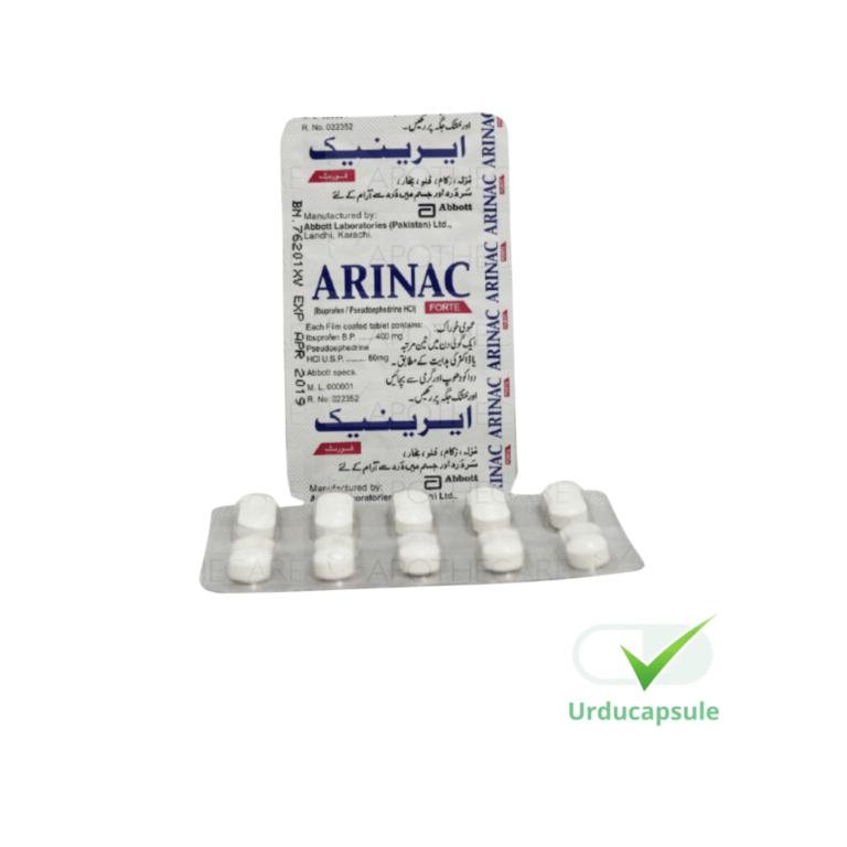 arinac tablet uses in urdu